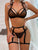 Mesh Garter Lingerie Set