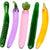 Glass Fruit Dildo